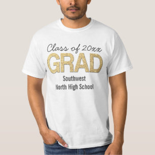 T-shirt Coutume de fête de remise des diplômes de