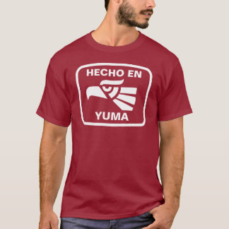 T-shirt Coutume de personalizado d'en Yuma de Hecho
