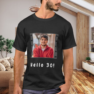 T-shirt Coutume de photo d'anniversaire film les gars les