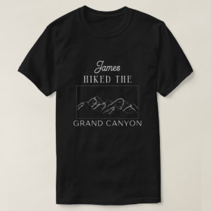T-shirt coutume j'ai randonné le grand canyon drôle randon