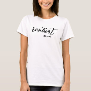 T-shirt Coutume résiliente