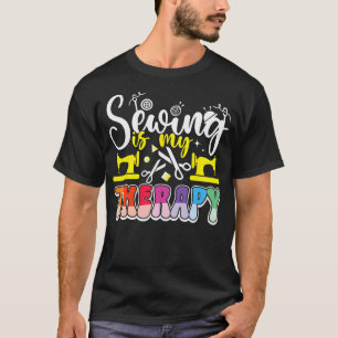 T-shirt Couture  Broderie Ma Thérapie Couturière Brodeuses