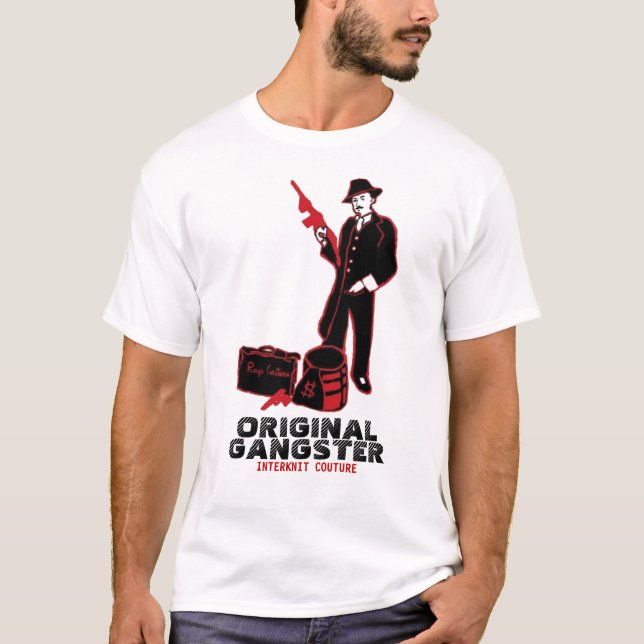 T-shirt COUTURE d'INTERKNIT - bandit d'original de truand (Devant)