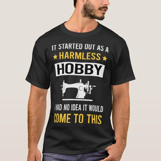 T-shirt Couture Hobby sans danger (Devant)