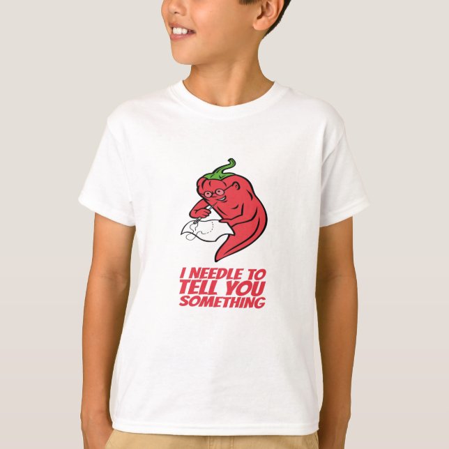T-shirt Couture - J'ai une aiguille à vous dire (Devant)