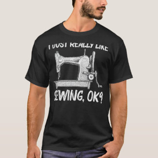 T-shirt Couture pour hommes femmes quilting quiltier coutu