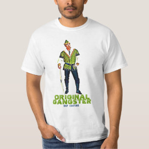 T-shirt Couture Robin Hood de coup sec et dur