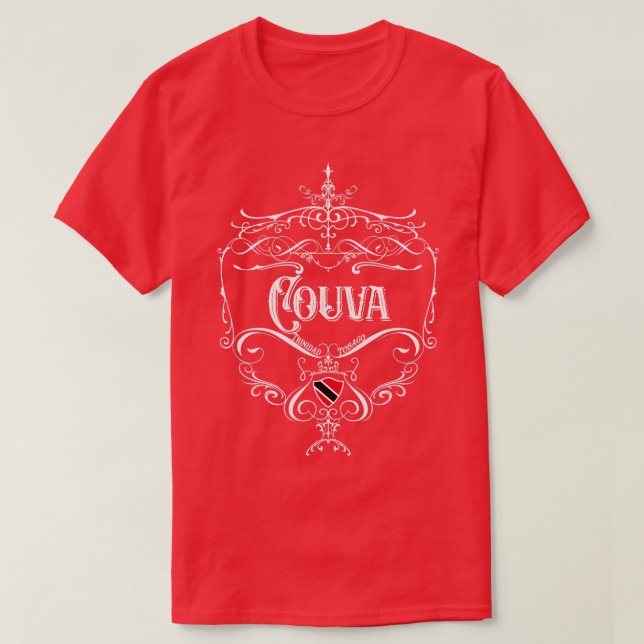 T-shirt Couva Design Vintage 1 (Design devant)
