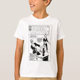 T-shirt Couvercle vert et Sinestro, noir et blanc