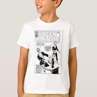 T-shirt Couvercle vert et Sinestro, noir et blanc