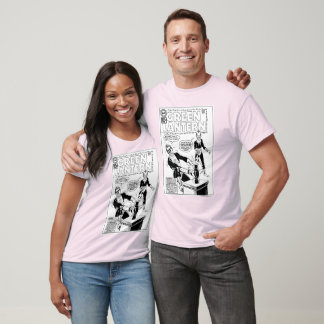 T-shirt Couvercle vert et Sinestro, noir et blanc