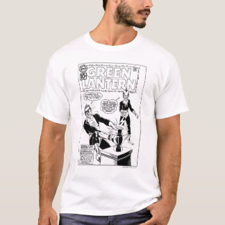 T-shirt Couvercle vert et Sinestro, noir et blanc
