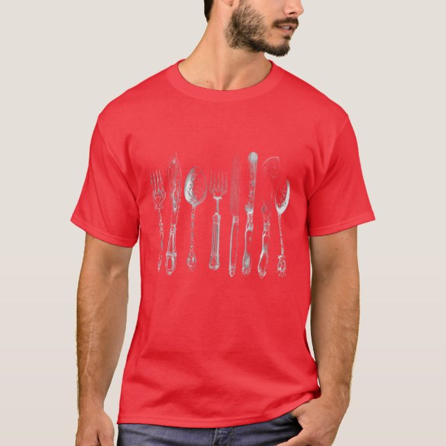T-shirt COUVERTS VINTAGE BLANC rétro (Devant)