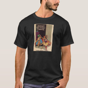 T-shirt Couverture 1923 d'affiche du théâtre d'Al Jolson