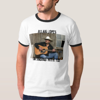 T-shirt Couverture, Allan LopesI'm chantant avec vous