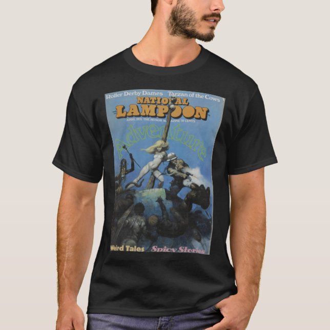 T-shirt Couverture aventureuse drôle de National Lampoon (Devant)
