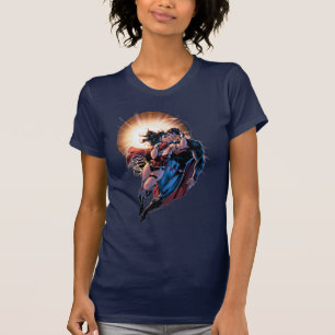 T-shirt Couverture comique de la Ligue de Justice N° 12 Va