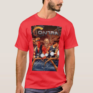 T-shirt Couverture Contra HD rétro
