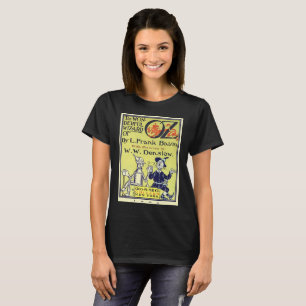T-shirt Couverture d'art vintage du livre du Magicien d'Oz
