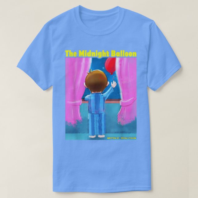 T-shirt Couverture de ballon de minuit (Design devant)