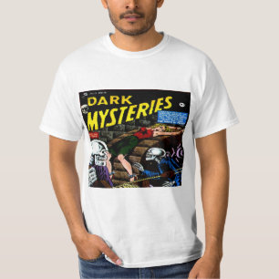 T-shirt Couverture de bande dessinée classique de mystèr