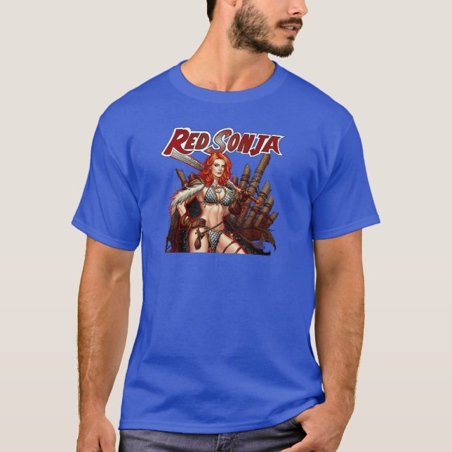 T-shirt Couverture de bande dessinée de Frank Cho, Reine g (Devant)