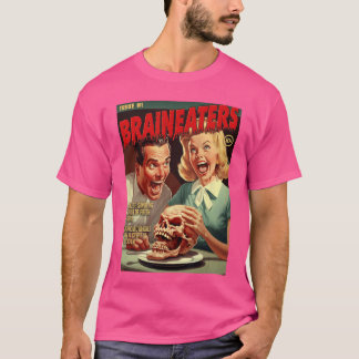 T-shirt Couverture de bande dessinée d'horreur des années