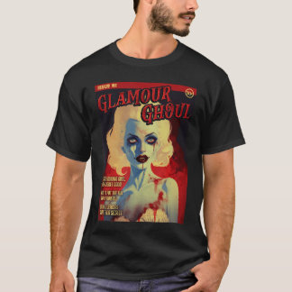 T-shirt Couverture de bande dessinée d'horreur rétro Glamo