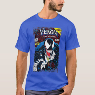 T-shirt Couverture de bande dessinée vintage Marvel Venom 