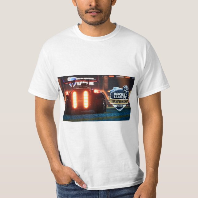 T-shirt Couverture de jeu de la Rocket League (Devant)