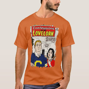 T-shirt Couverture de la bande dessinée Retro Coeur brisé