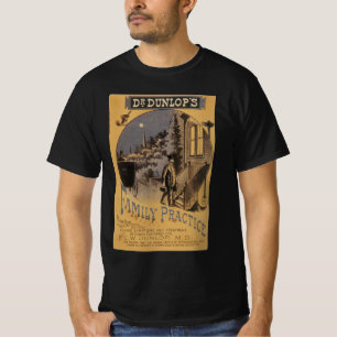T-shirt Couverture de livre ancien Docteur Dunlop's Family