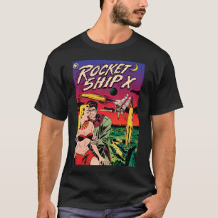 T-shirt Couverture de livre de bande dessinée de science-f
