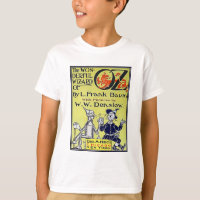 Couverture de livre vintage du Magicien d'Oz