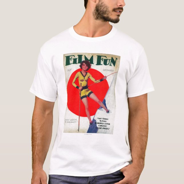 T-shirt Couverture de magazine d'amusement de film 3 (Devant)