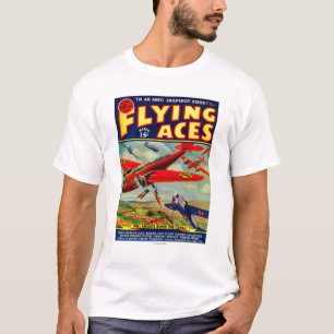 T-shirt Couverture de magazine d'as de vol 3