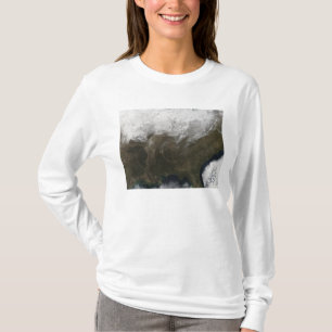 T-shirt Couverture de neige sur les Etats-Unis