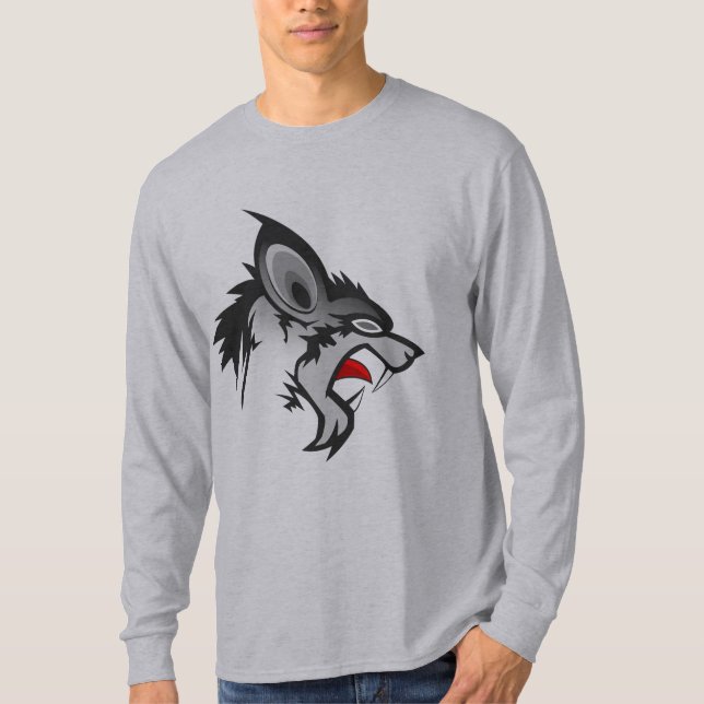 T-shirt Couverture de vent de Wolfbat (Devant)
