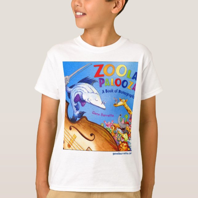 T-shirt Couverture de Zoola Palooza (Devant)