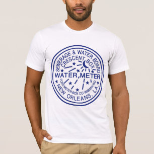 T-shirt Couverture du compteur d'eau de la Nouvelle-Orléa