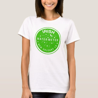 T-shirt Couverture du compteur d'eau irlandais de la Nouve