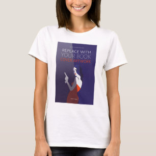 T-shirt Couverture du livre   Auteur Lancement du livre Pr