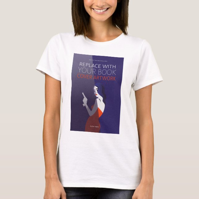 T-shirt Couverture du livre | Auteur Lancement du livre Pr (Devant)