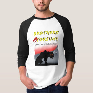 T-shirt Couverture du livre de malchance des frères Raglan