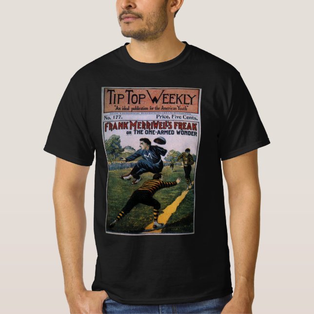 T-shirt Couverture du magazine Tip Top Weekly, Baseball Vi (Devant)