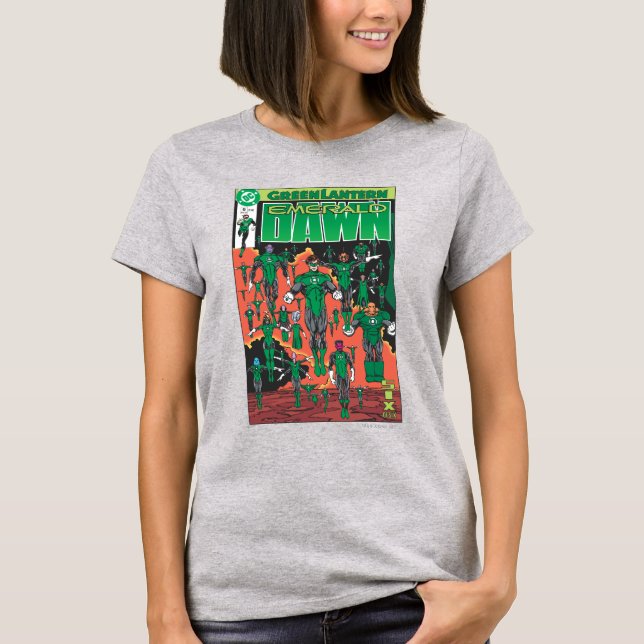 T-shirt Couverture Emerald Dawn (Devant)