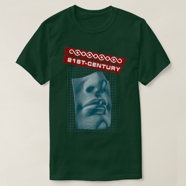 T-shirt Couverture LP du 21e siècle (Design devant)