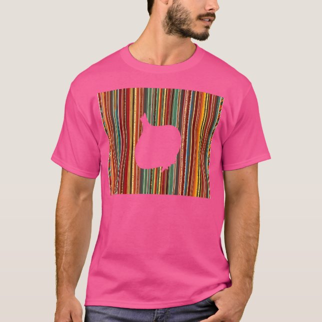 T-shirt Couverture Mexicaine Sarape Oignon (Devant)