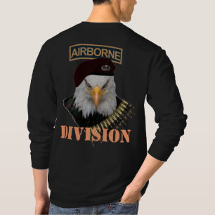 T-shirt Couverture militaire d'aigle d'armée de Division