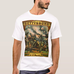 T-shirt Couverture musicale de la bataille de Gettysburg e